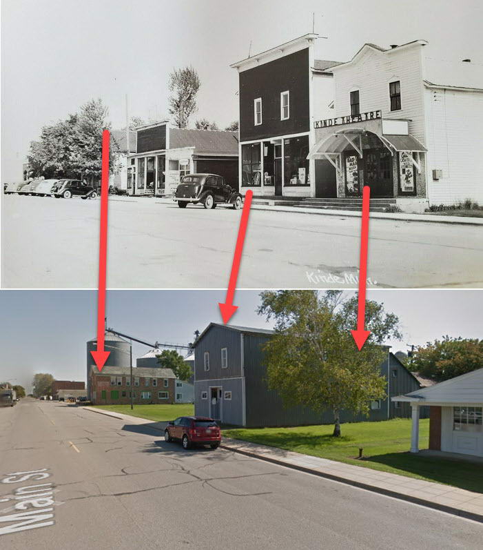 Kinde Theatre - Possible Location Next To Current Post Office On Right (newer photo)